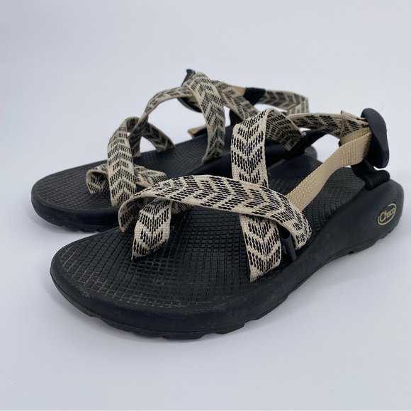 Chaco Shoes - Chaco Z/Cloud X2 Sport Sandals Women’s Size 7 – Geometric Black Tan